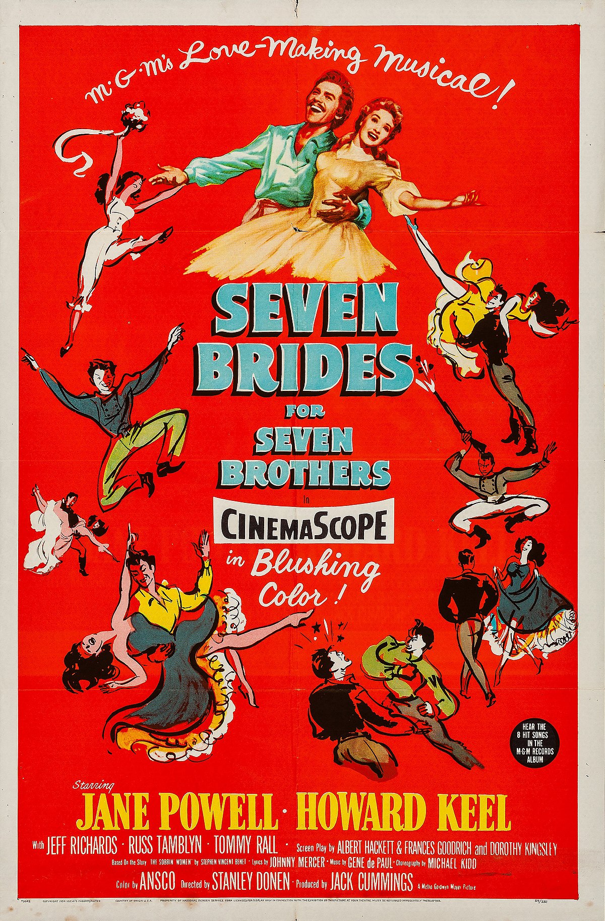 ดูหนังออนไลน์ฟรี Seven Brides For Seven Brothers (1954) สาวทั้ง 7 จากชายทั้ง 7 (Soundtrack)