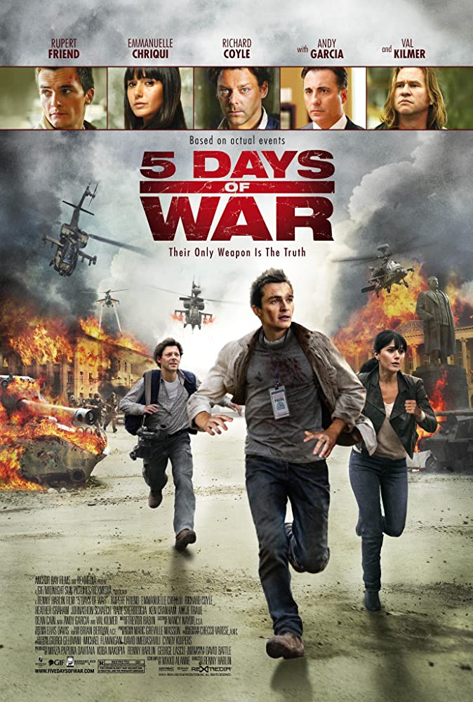 ดูหนังออนไลน์ฟรี 5 Days Of War (2011) สมรภูมิคลั่ง 120 ชั่วโมง
