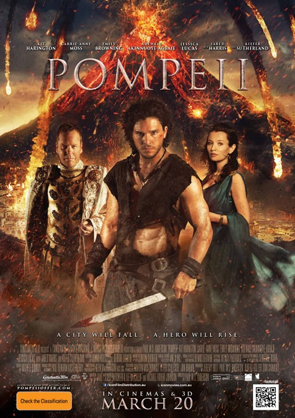ดูหนังออนไลน์ฟรี Pompeii (2014) ไฟนรกถล่มปอมเปอี