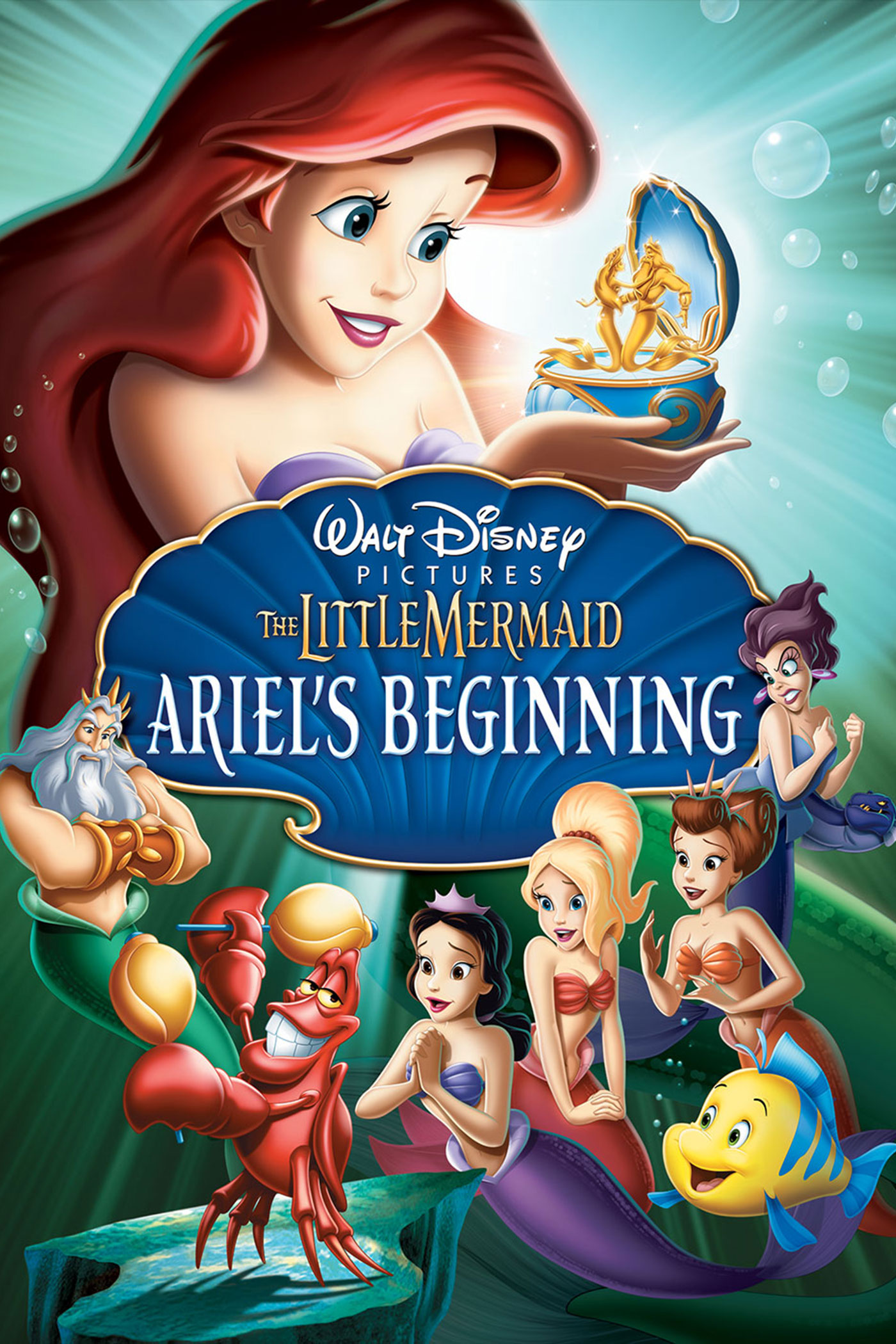 ดูหนังออนไลน์ฟรี The Little Mermaid Ariel’s Beginning (2008) เงือกน้อยผจญภัย ภาค 3 ตอน กำเนิดแอเรียลกับอาณาจักรอันเงียบงัน